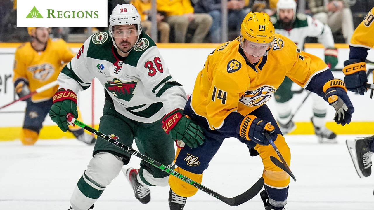 Preds SixGame Win Streak Ends With 61 Loss to Wild Nashville Predators