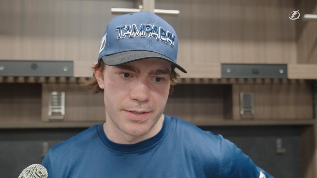 Brayden Point Postgame 2.13.24 Tampa Bay Lightning