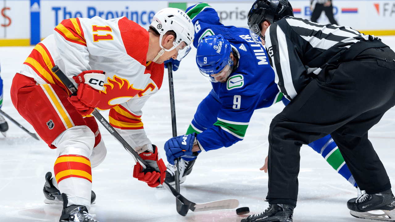 Projected Lineup Flames Canucks Calgary Flames