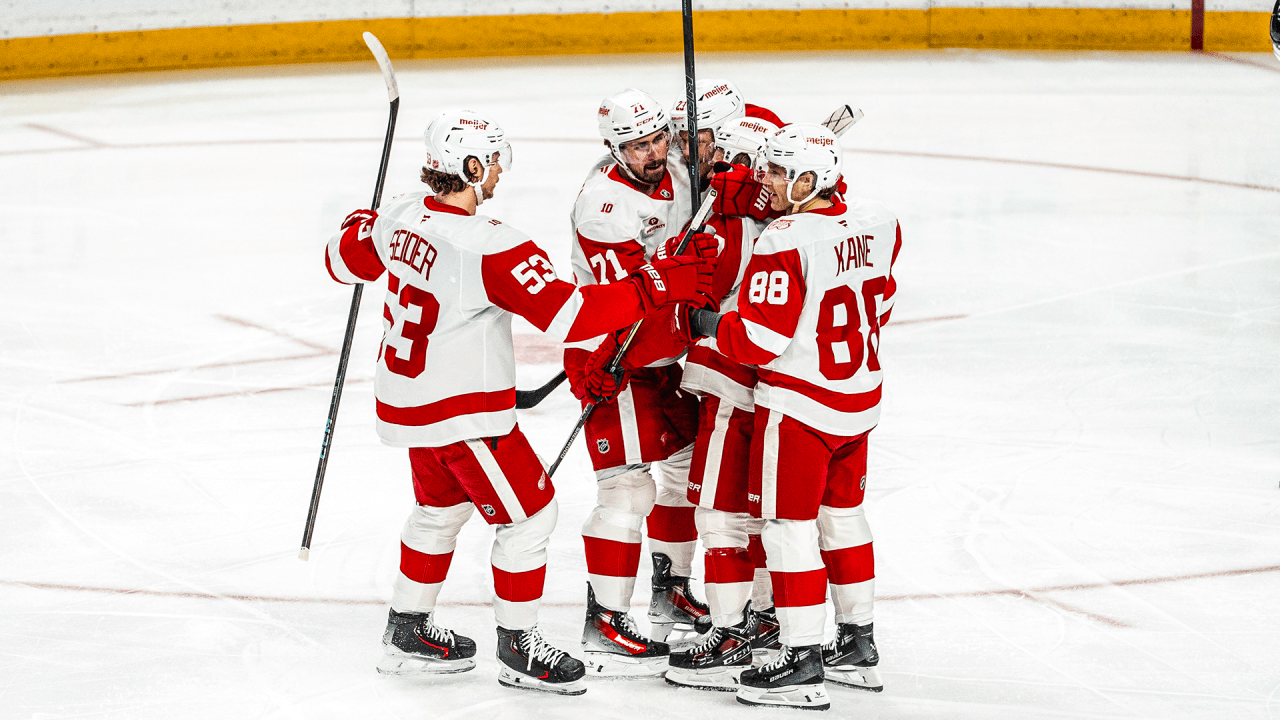 RECAP: ‘A great start’ helps Red Wings cool off Atlantic Division-leading Sabres, 5-2