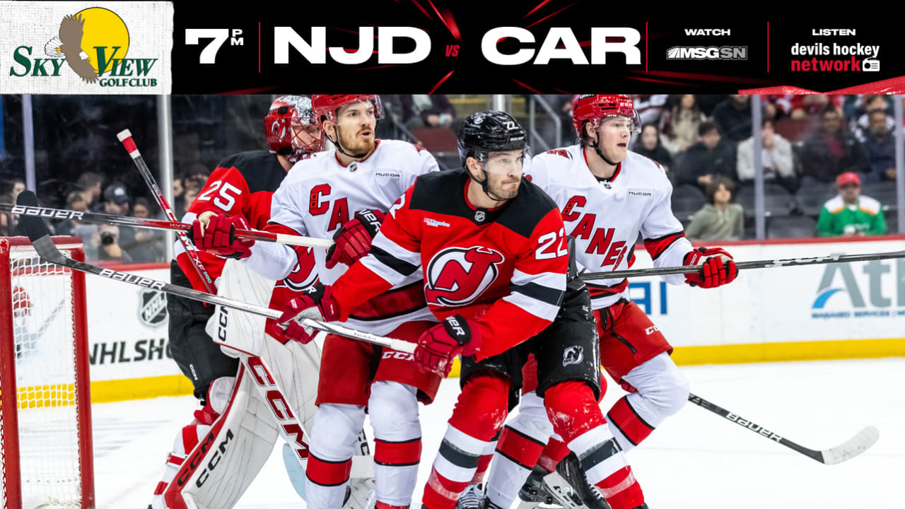 Devils, Canes Meet in Big Metro Matchup | PREVIEW | New Jersey Devils