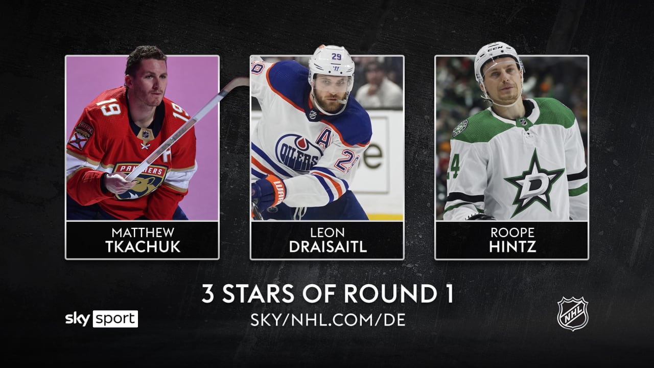 NHL/de und Sky Sport ernennen 3 Stars der 1