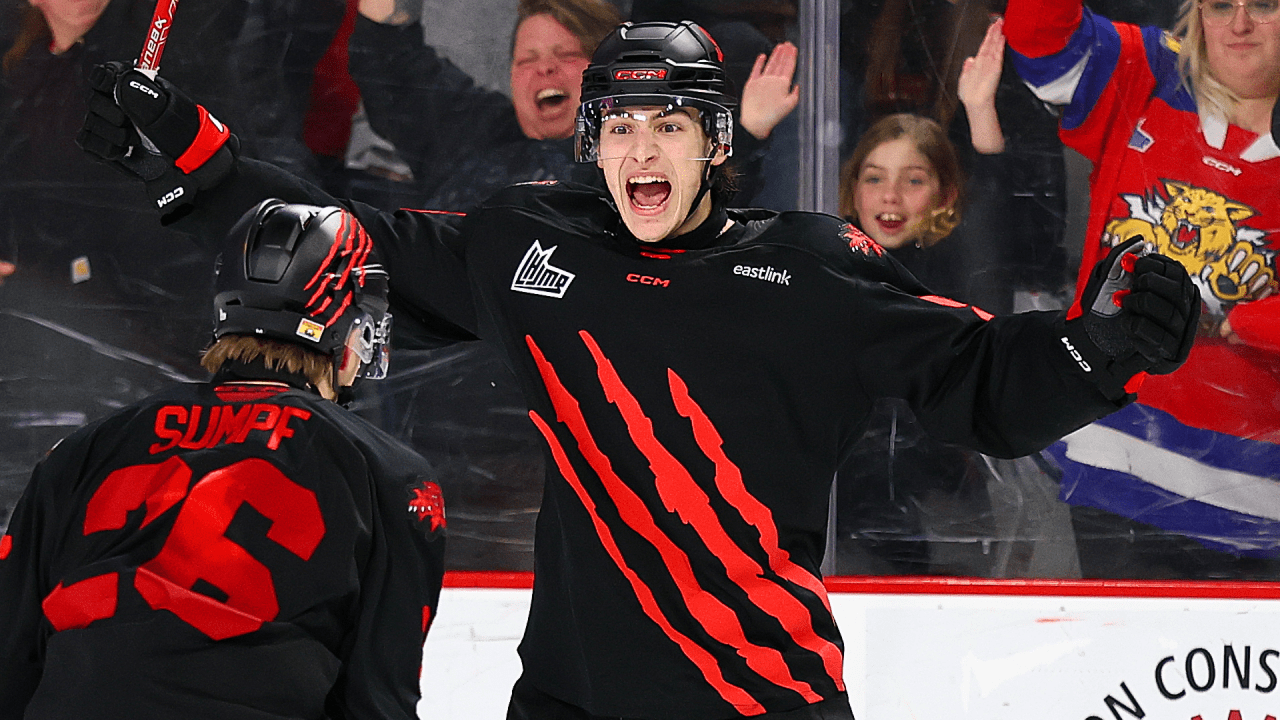 Morin Captures QMJHL Title With Wildcats | Calgary Flames