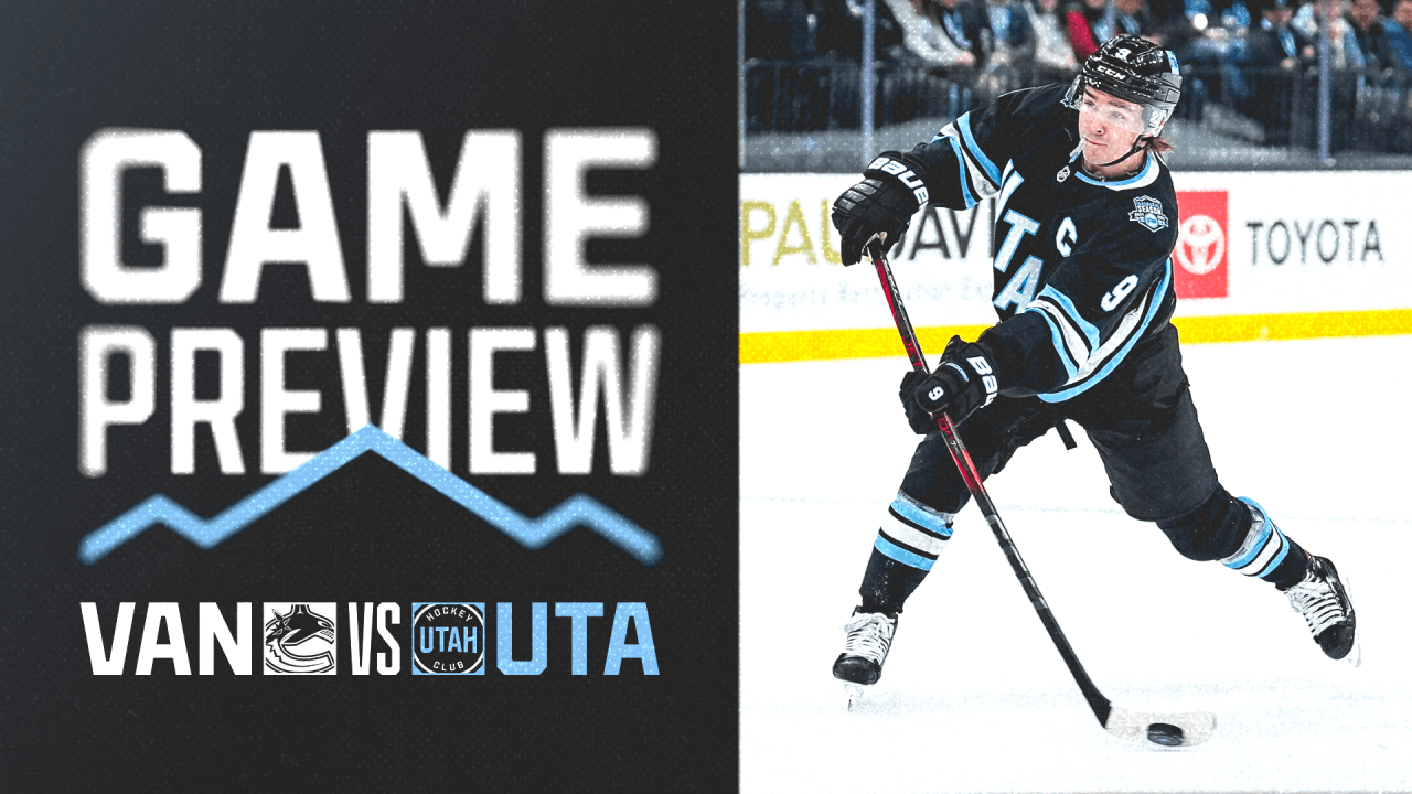 Game Preview, 12/18 Utah Hockey Club vs. Vancouver Canucks Utah
