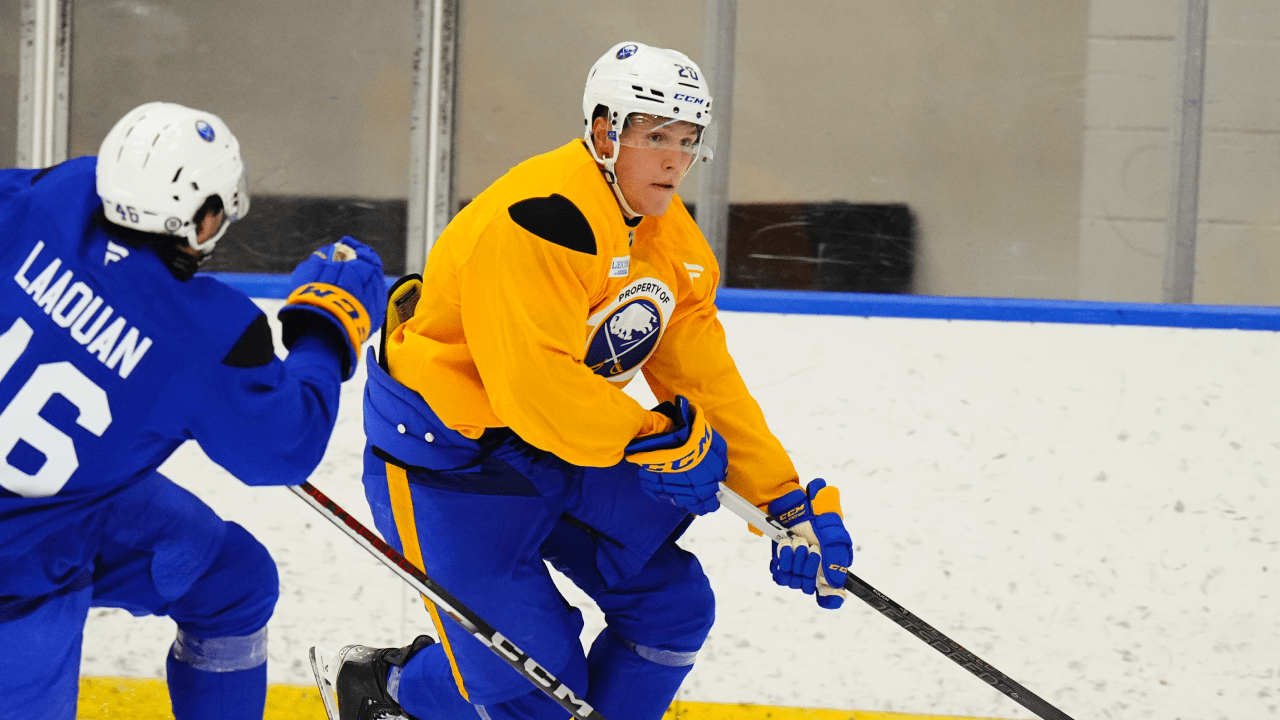 Kulich benefits from additional strength at the Sabres' third training camp