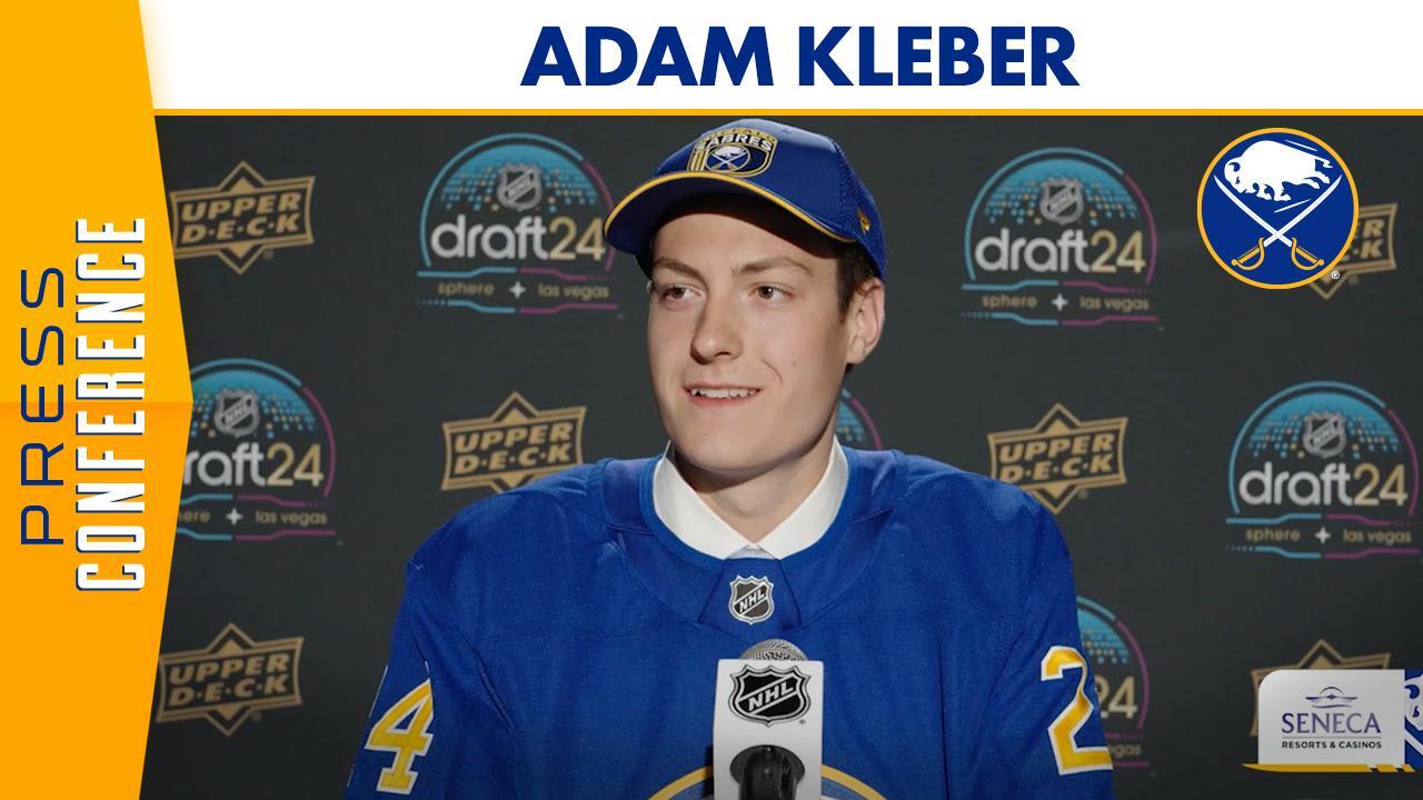 Kleber | Draft Press Conference | Buffalo Sabres