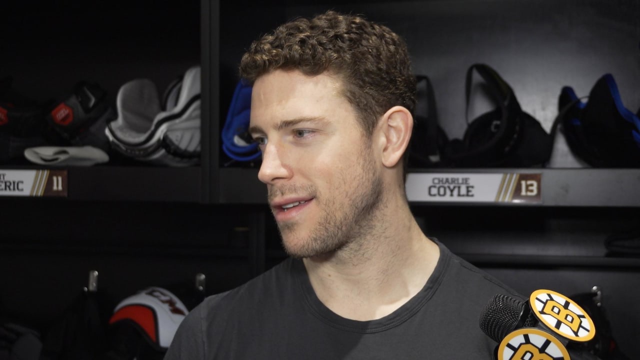 Locker Room Raw: Charlie Coyle | Boston Bruins