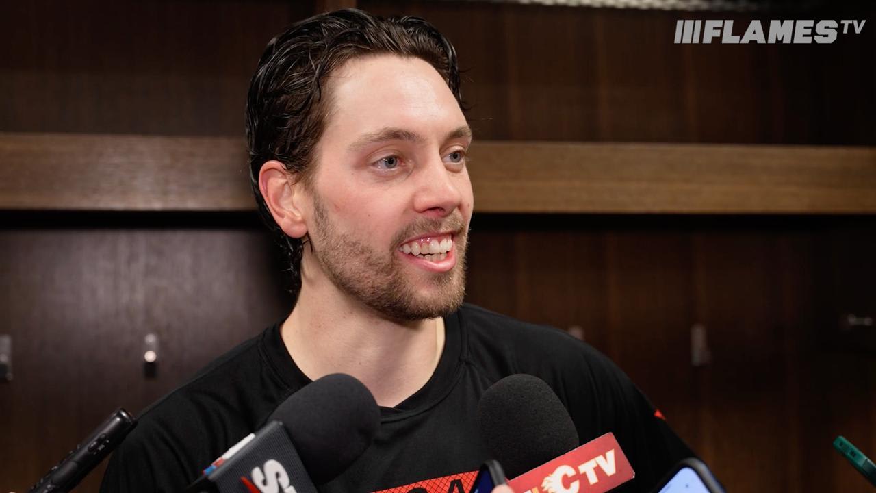 Postgame Kirkland 13.10.24 Calgary Flames