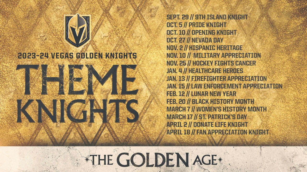 Golden Knights Officially Announce Switch To Gold Jerseys