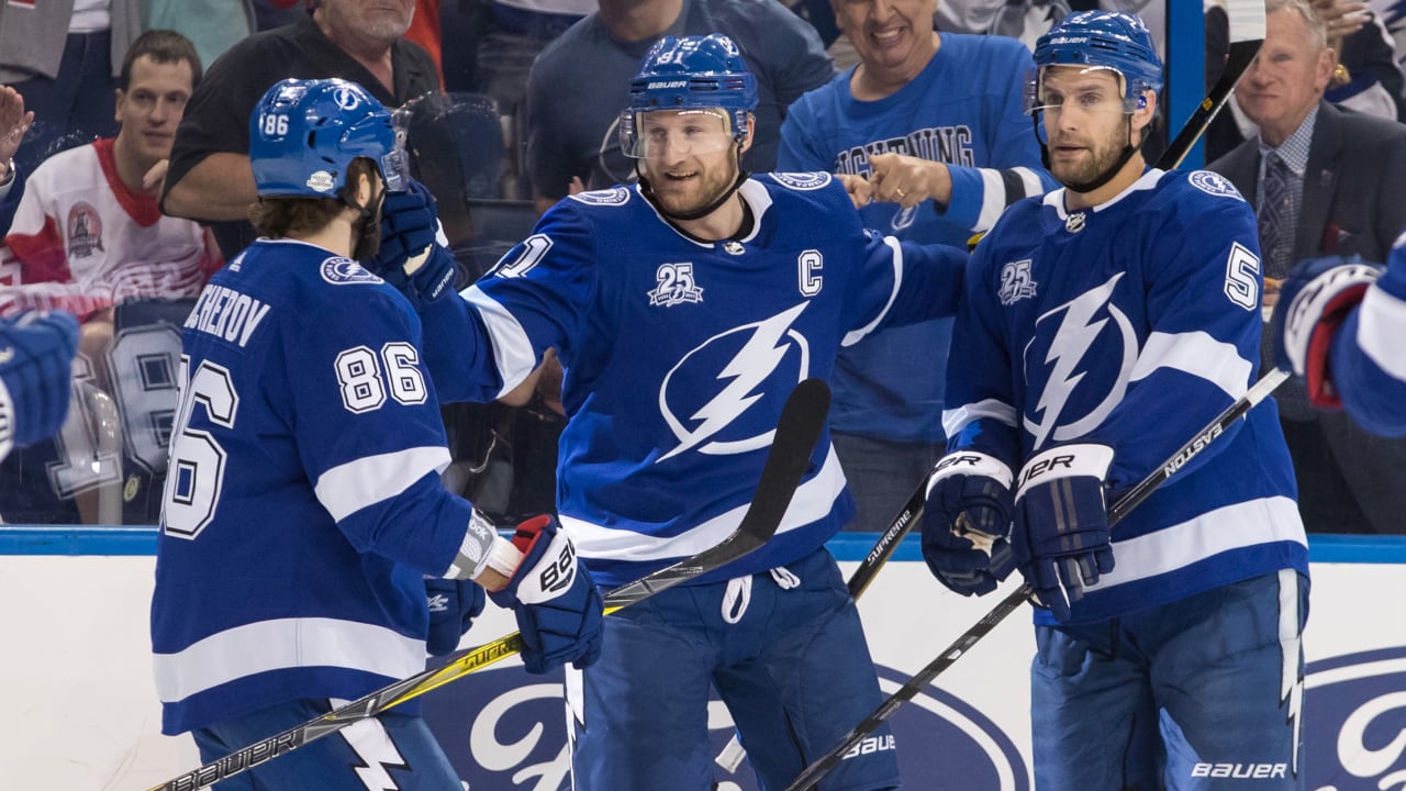 Lightning take 3-1 lead over Devils, Nikita Kucherov leads the way