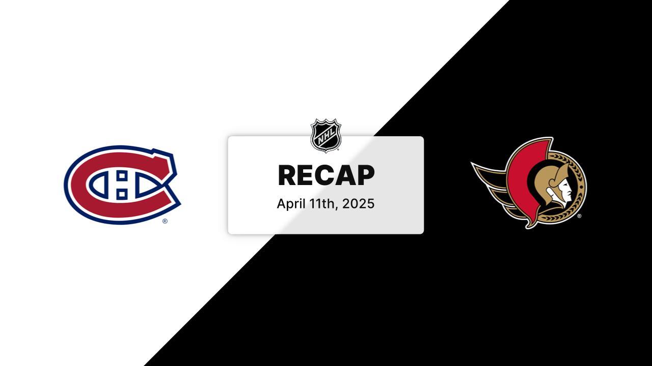 MTL at OTT | Recap | Ottawa Senators