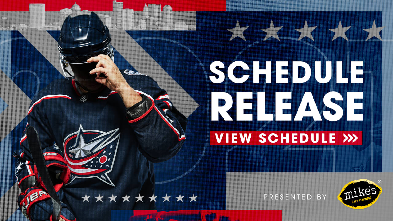 Columbus Blue Jackets announce 202122 Regular Season Schedule