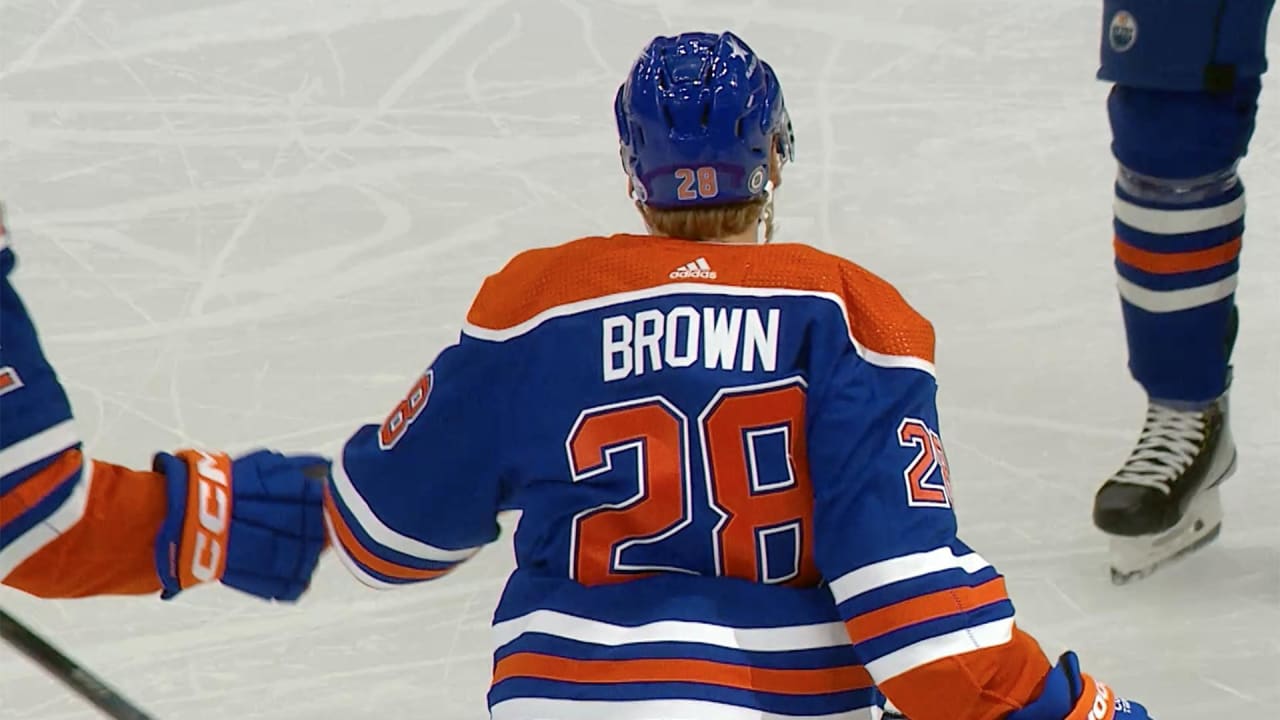 HIGHLIGHTS Brown Goal (1) Edmonton Oilers