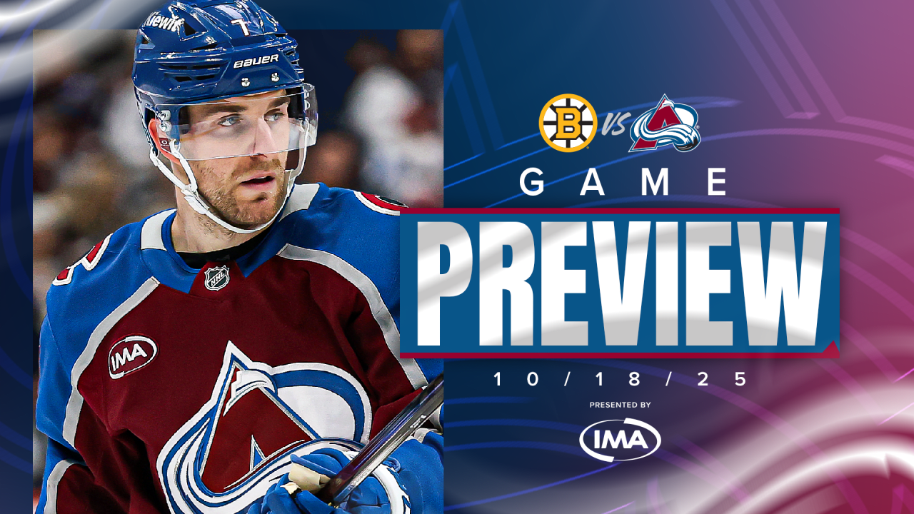 A Bout with the Bruins at Ball | Colorado Avalanche