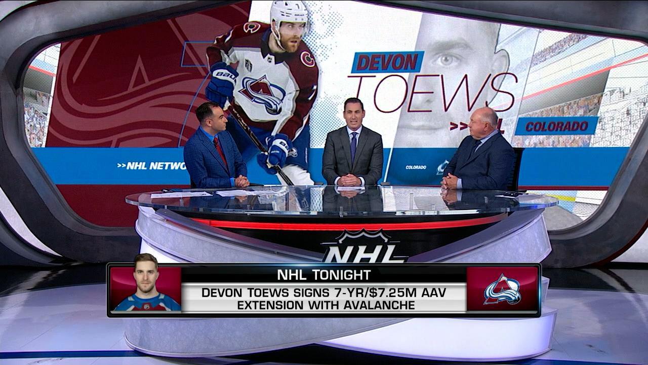 NHL Tonight Toews extended