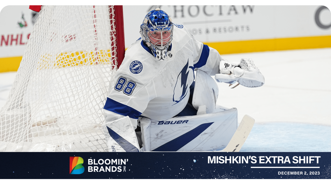 Mishkin's Extra Shift Stars 8, Lightning 1 Tampa Bay Lightning