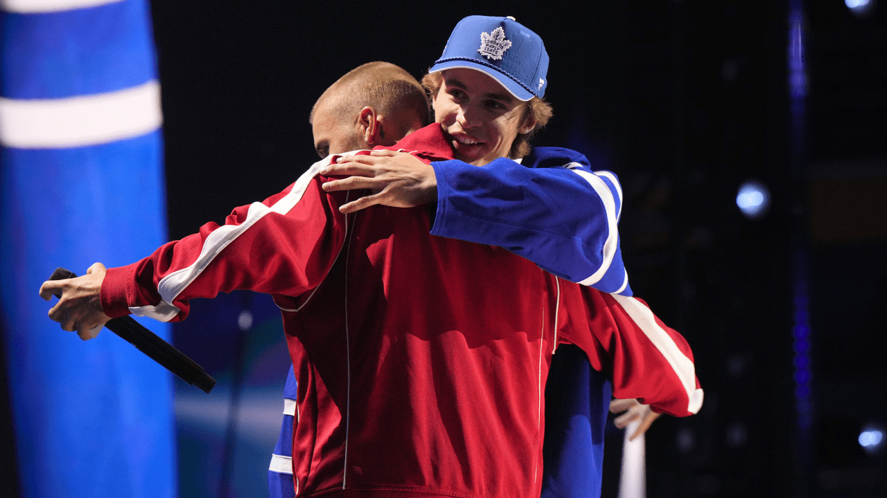 McKenna shares emotional night with family, goes No. 1 to Maple Leafs in 2026 Draft