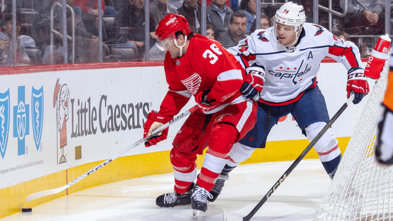 Wings Fly Past Caps, 8-3 | Washington Capitals