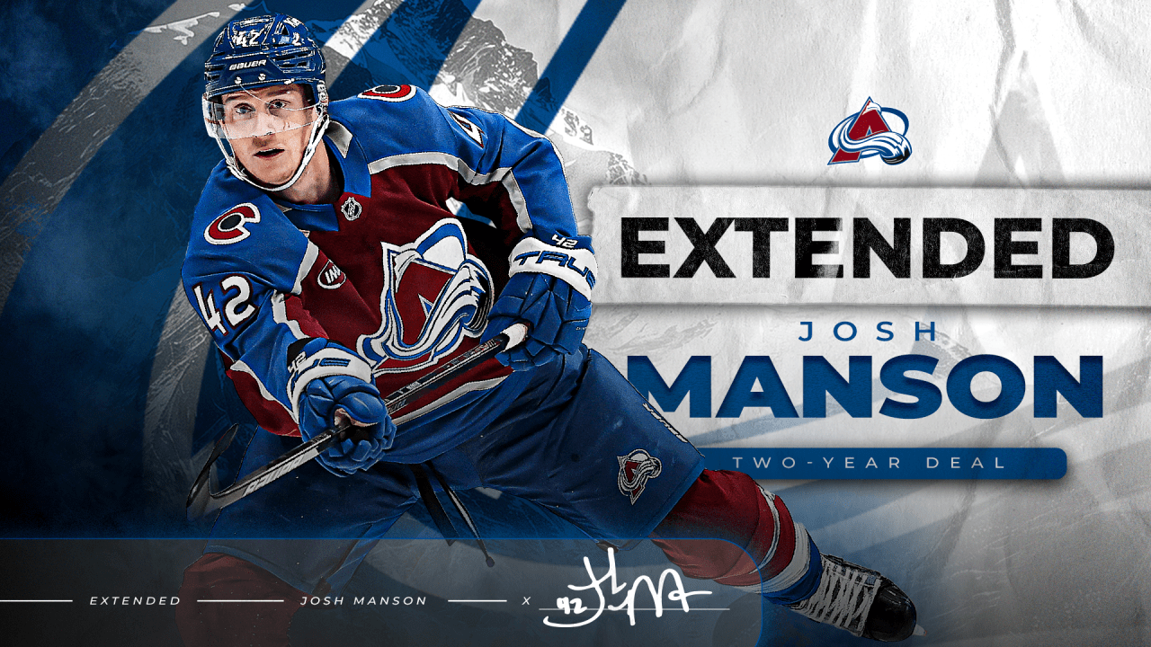 Avalanche Signs Manson | Colorado Avalanche