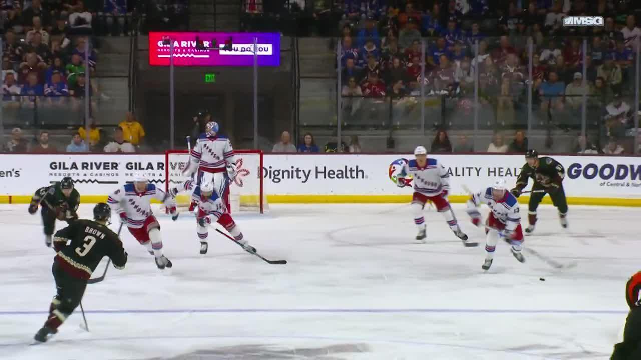 NYR@ARI: Jones scores goal against Karel Vejmelka | New York Rangers