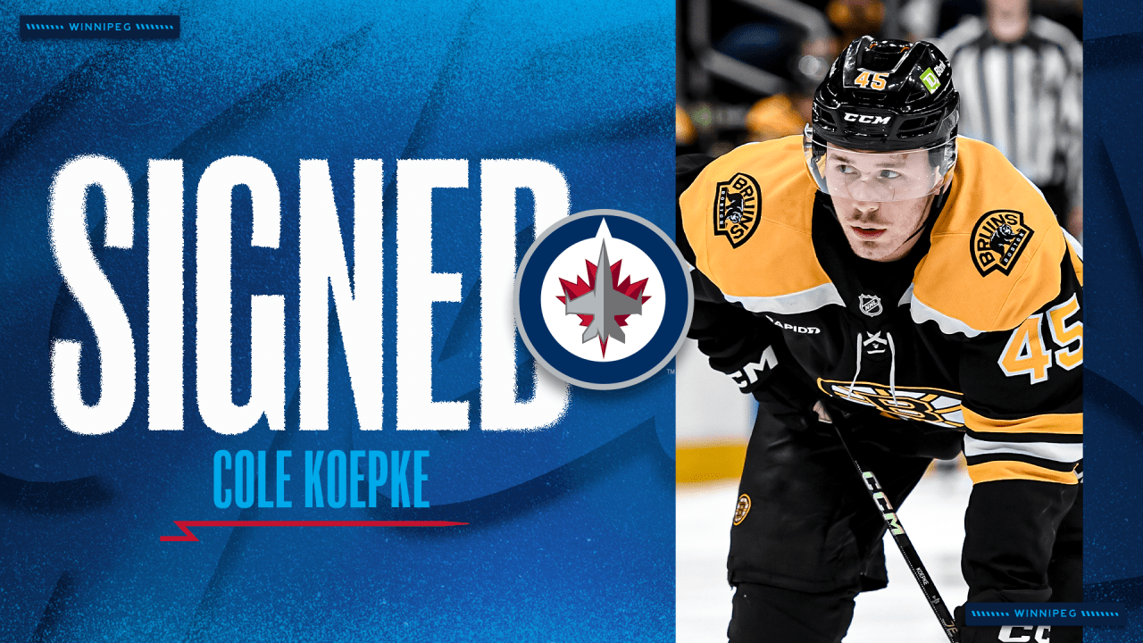 Jets sign forward Cole Koepke to a one-year contract | Winnipeg Jets