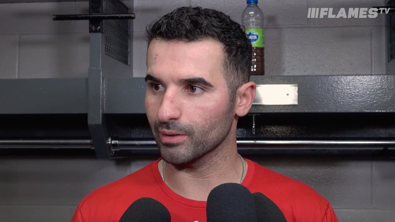Postgame Kadri - 14.11.23 | Calgary Flames