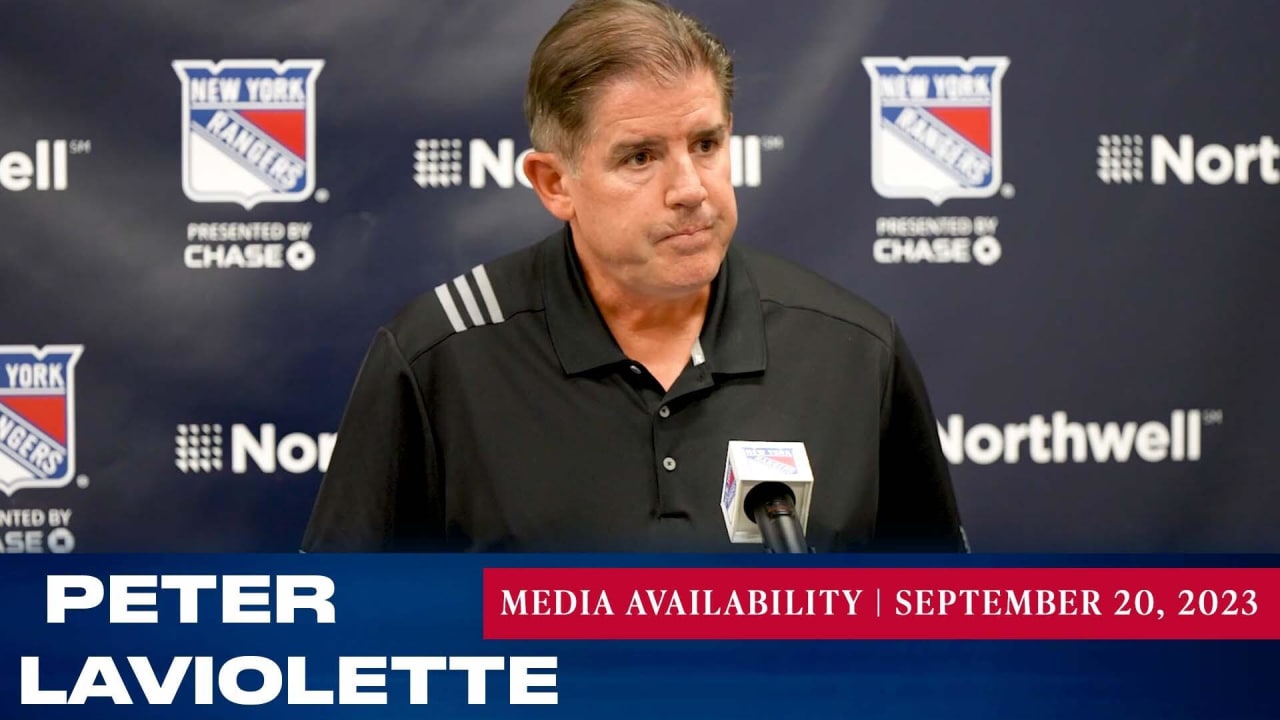 Media Availability: Laviolette | New York Rangers