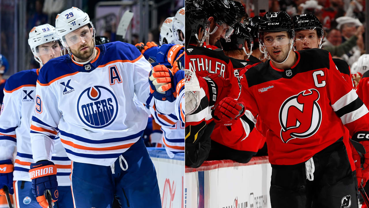 Oilers und Devils stehen unter den Top 10