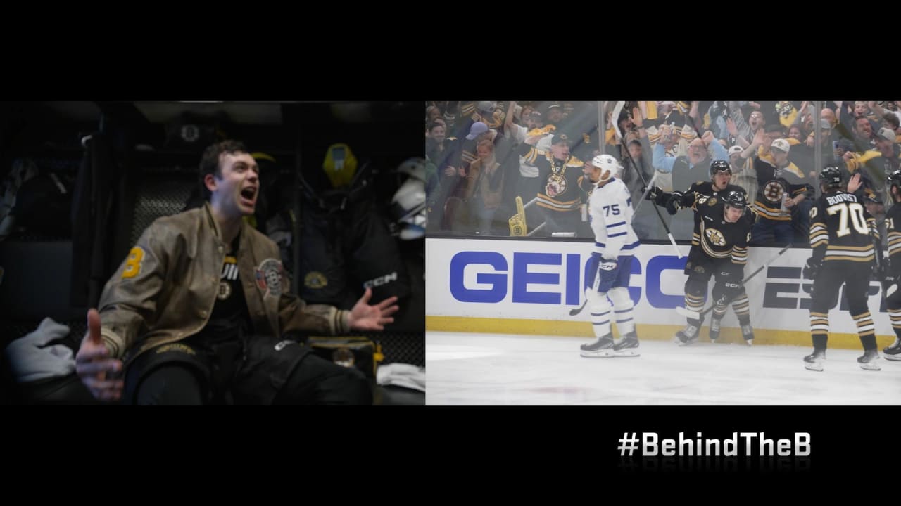 Behind The B: Beecher Gets Game 1 Jacket | Boston Bruins