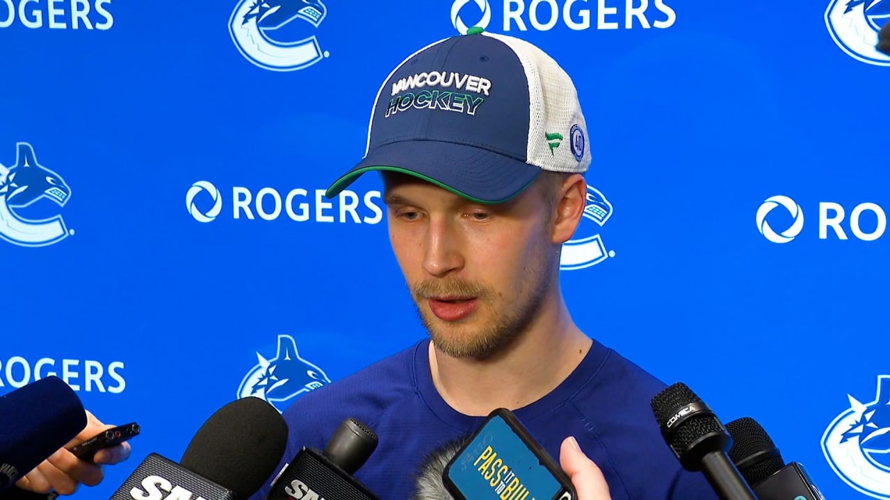 POSTGAME | Pettersson Vs. Bruins | Vancouver Canucks