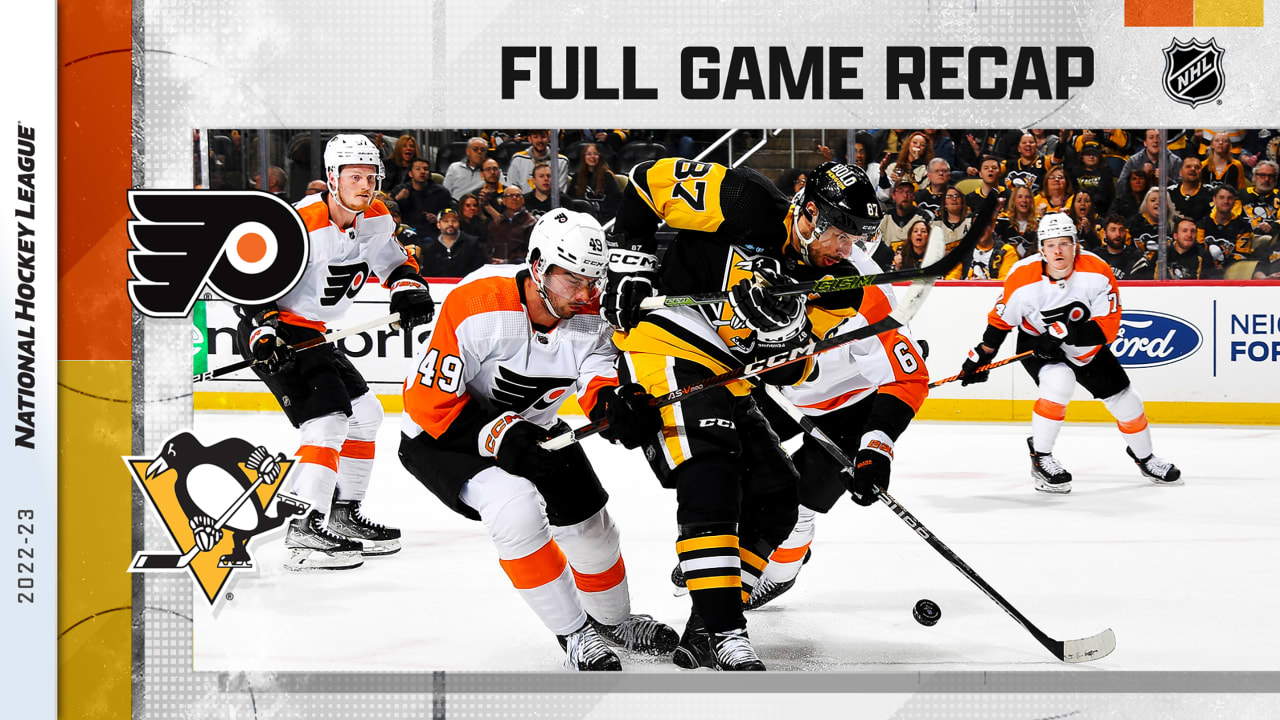 National Hockey League: Rakell, Penguins beat Flyers 4-2 in