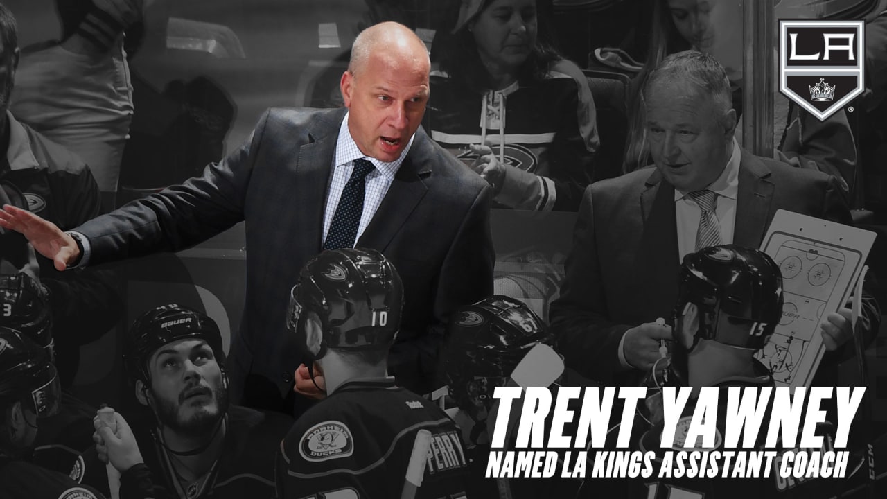 Trent Yawney Joins LA Kings Coaching Staff Under Todd McLellan Los