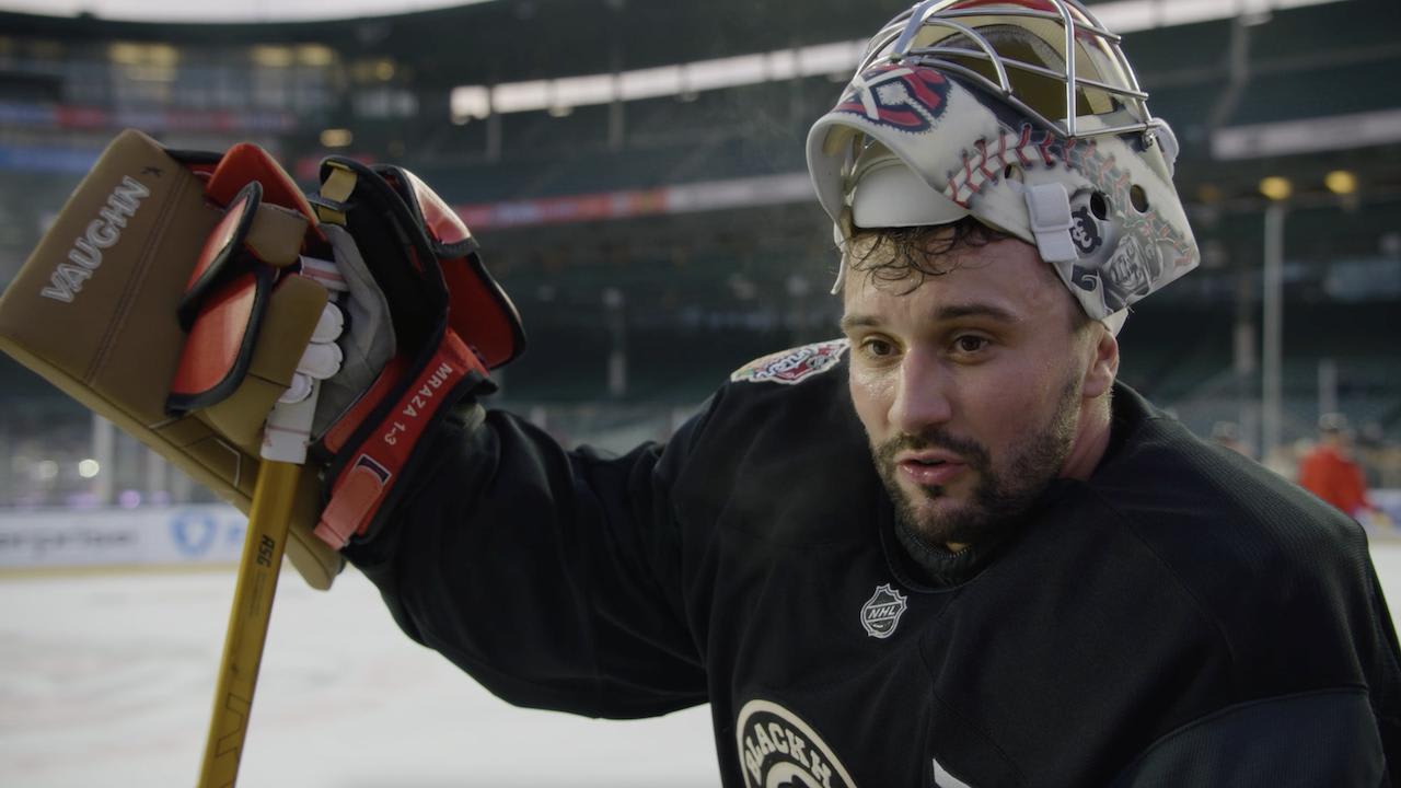 Mrázek mic'd up at practice | NHL.com