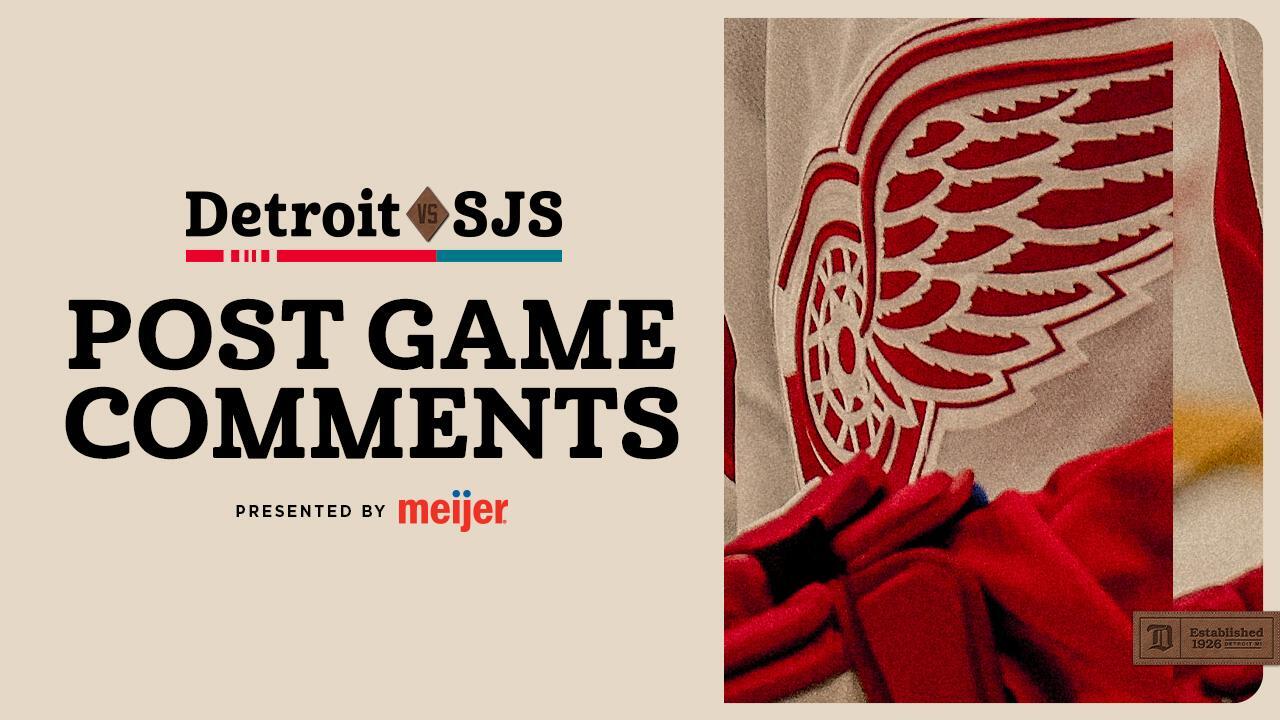Meijer Postgame Comments 11/02/25 | Detroit Red Wings