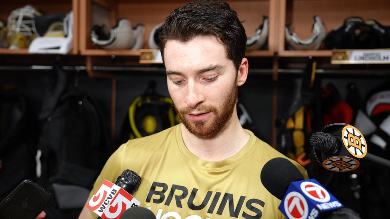 Locker Room Raw: Jeremy Swayman | Boston Bruins