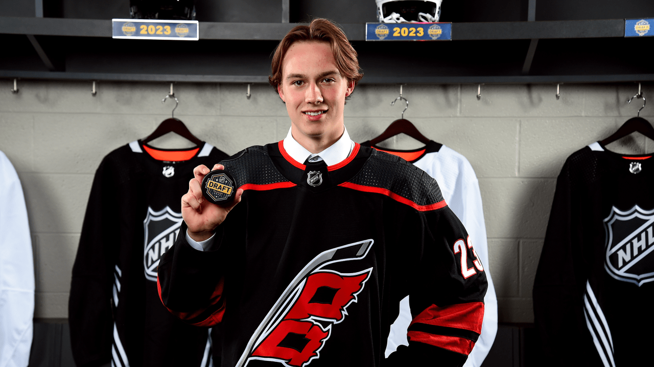 Hurricanes first round pick in NHL Draft: Bradly Nadeau