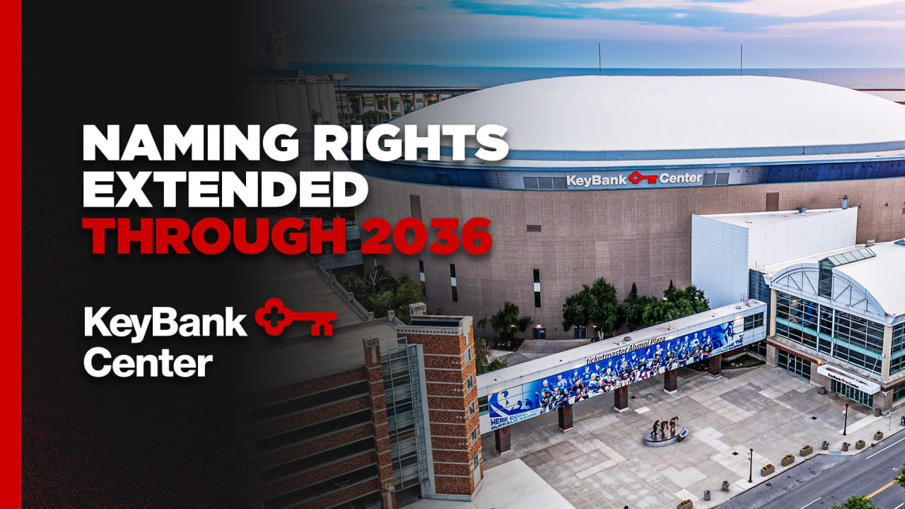 Sabres announce 10-year extension of arena naming rights deal with KeyBank