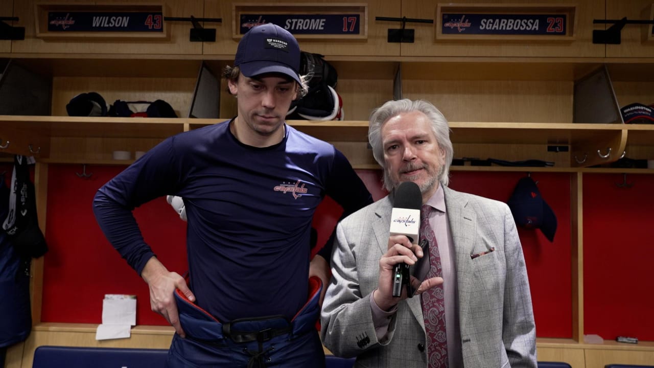 Rinkside Update Dylan Strome Washington Capitals Rinkside Update Dylan Strome Washington Capitals