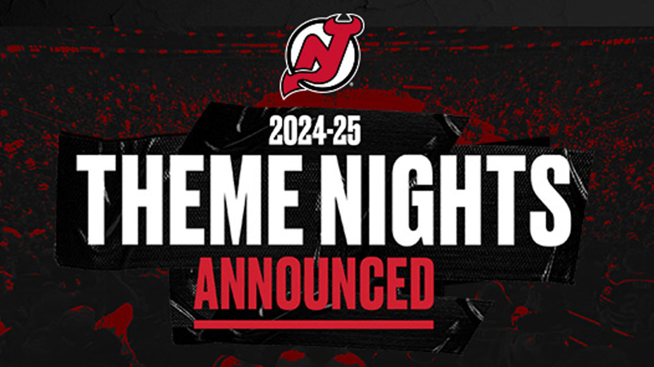 Devils Announce Theme Night Giveaway Schedule RELEASE New Jersey Devils