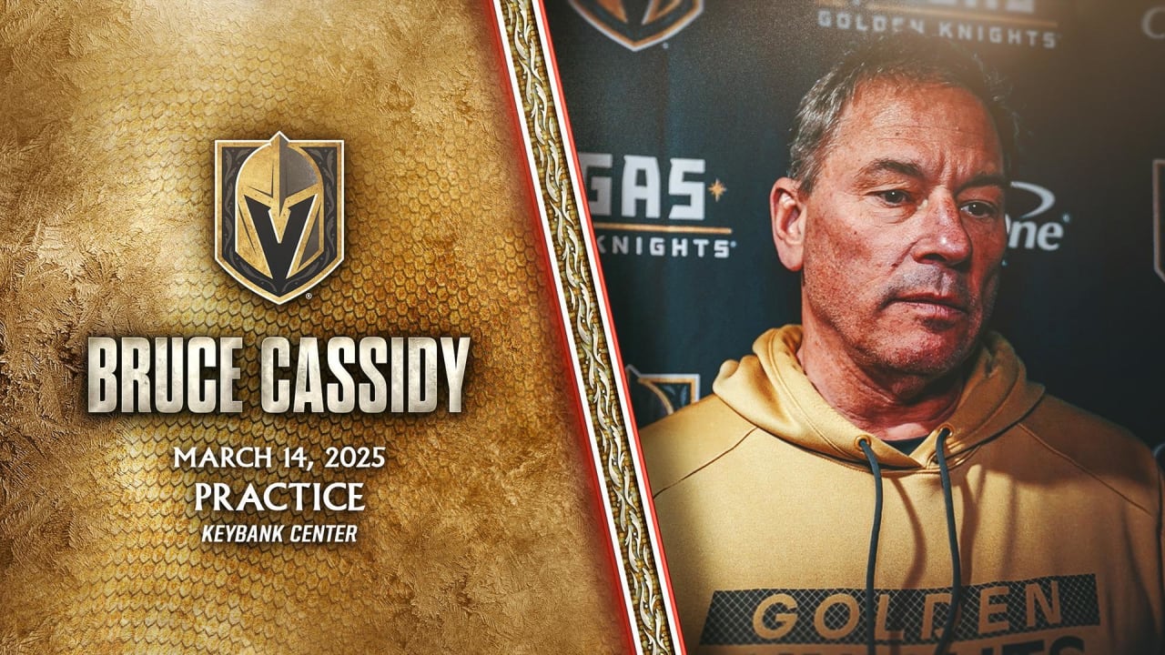 Bruce Cassidy 3/14 | Vegas Golden Knights