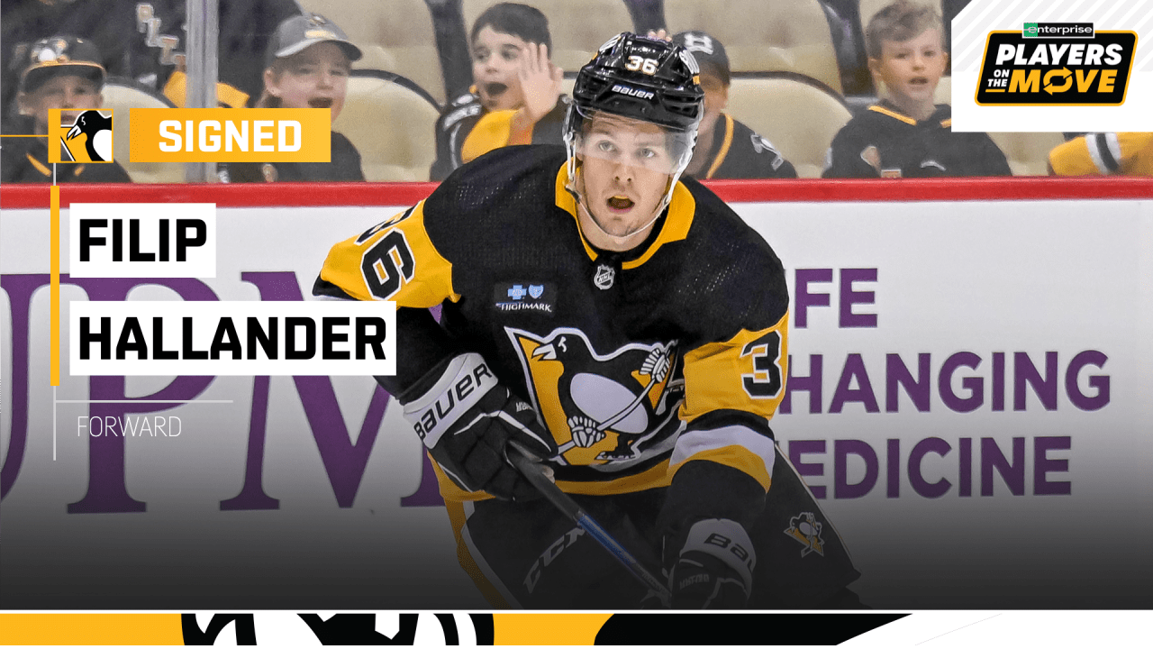 Penguins Sign Forward Filip Hallander to a Two-Year Contract | Pittsburgh Penguins