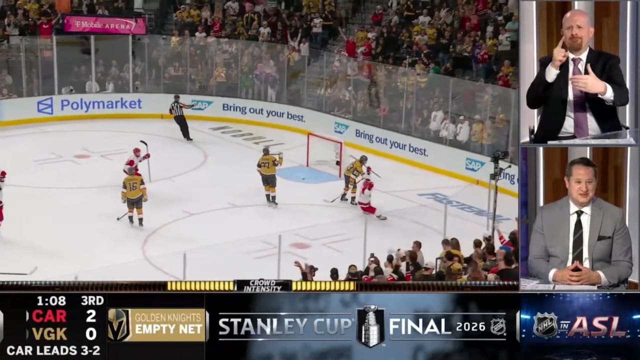 Ehlers buries it in empty net (ASL Cast)