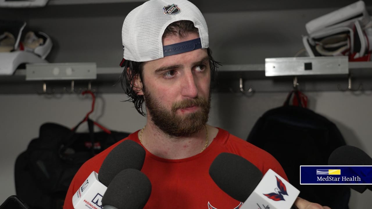 Logan Thompson Postgame Washington Capitals logan-thompson-postgame-washington-capitals