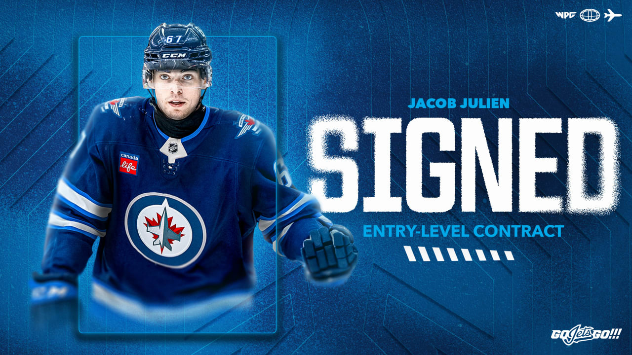 Julien signs three-year, entry-level contract with Jets | Winnipeg Jets