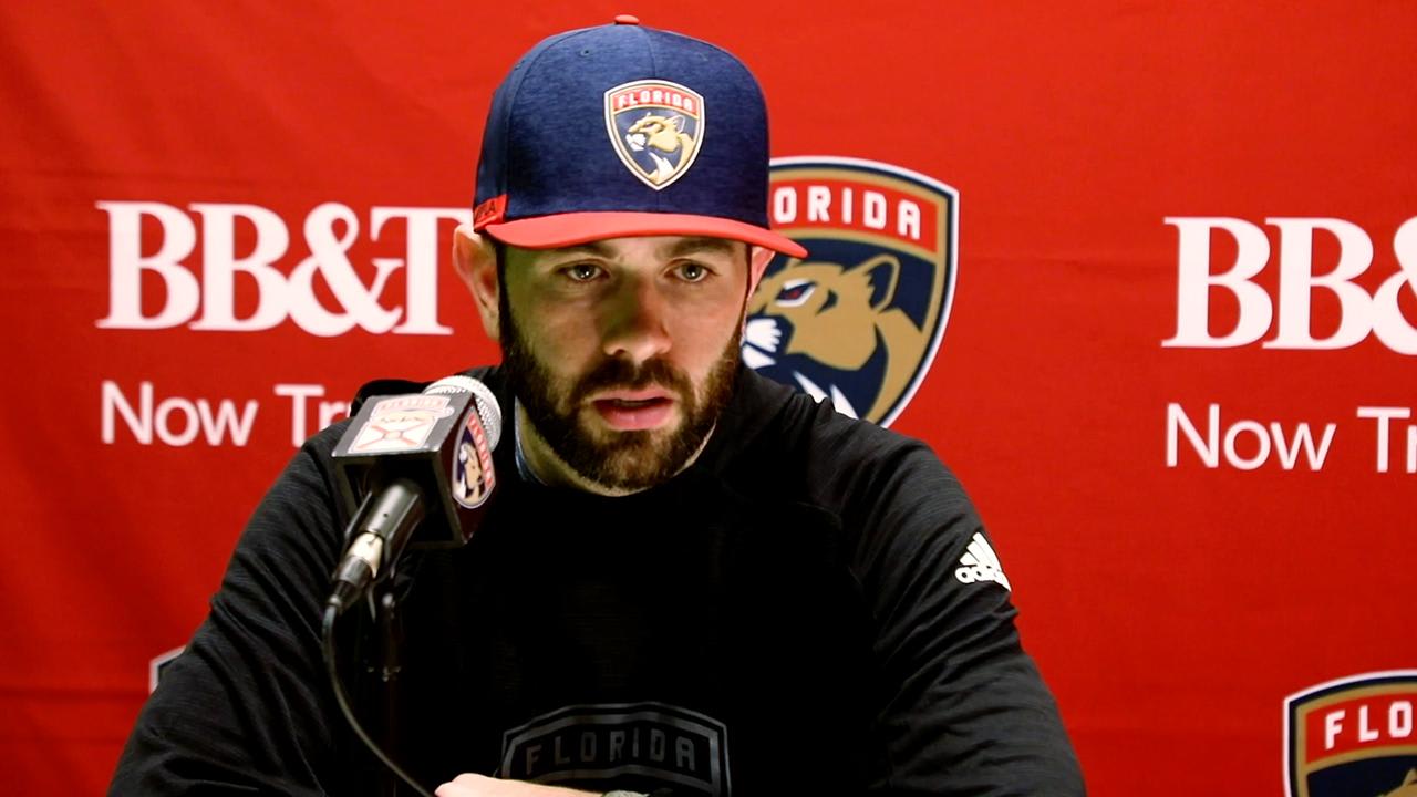 1/17/21 Post Game Interviews Florida Panthers