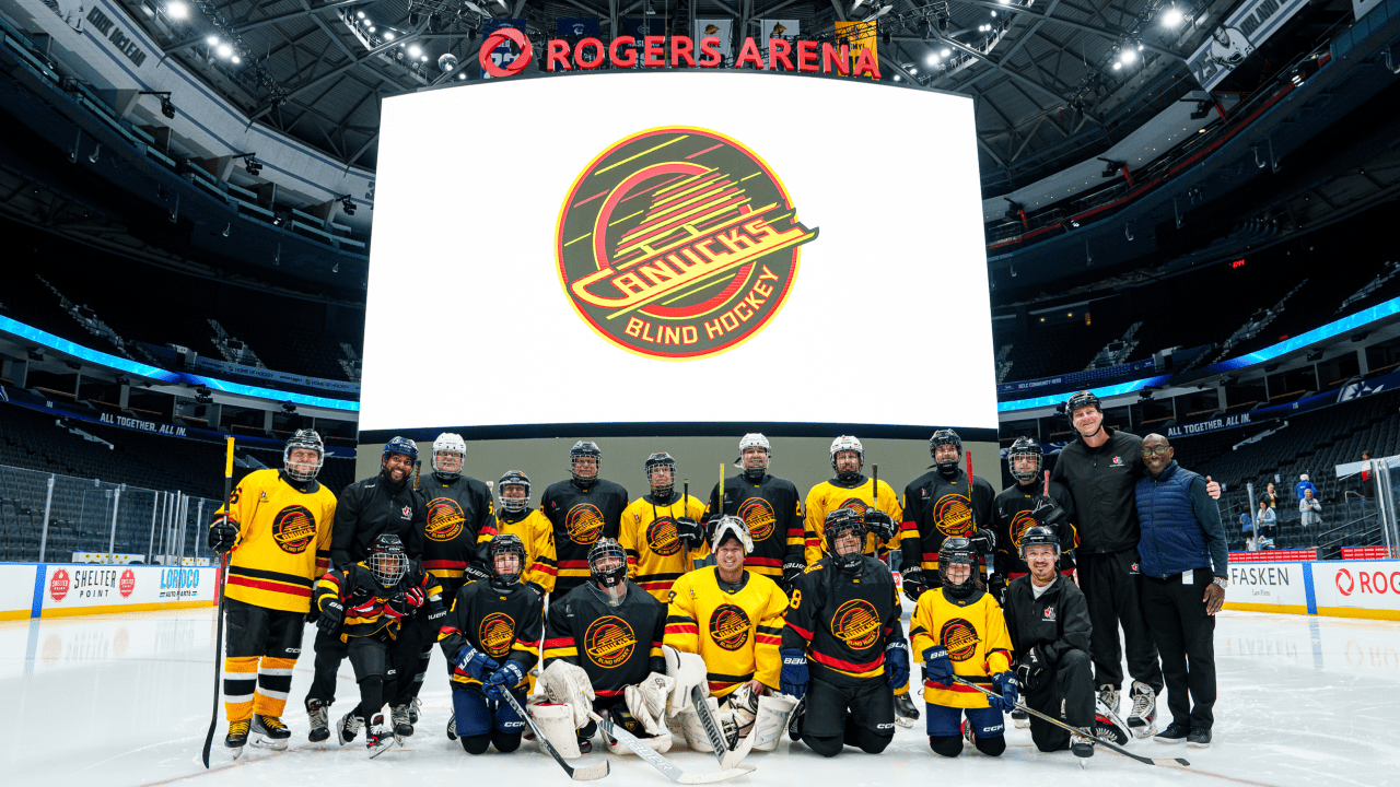 Canucks Partner with Canadian Blind Hockey to Grow the Para Sport in B.C. | Vancouver Canucks