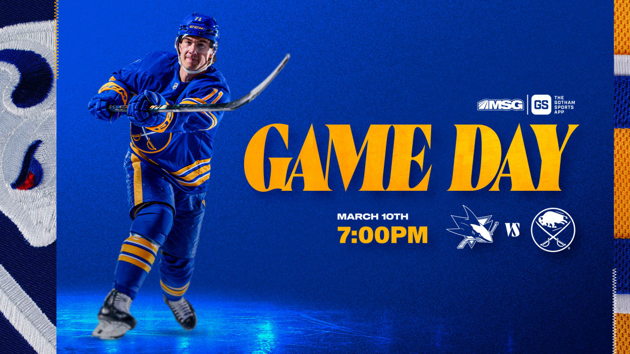Sabres vs. Sharks | How to watch, lineup notes, and storylines | Buffalo Sabres