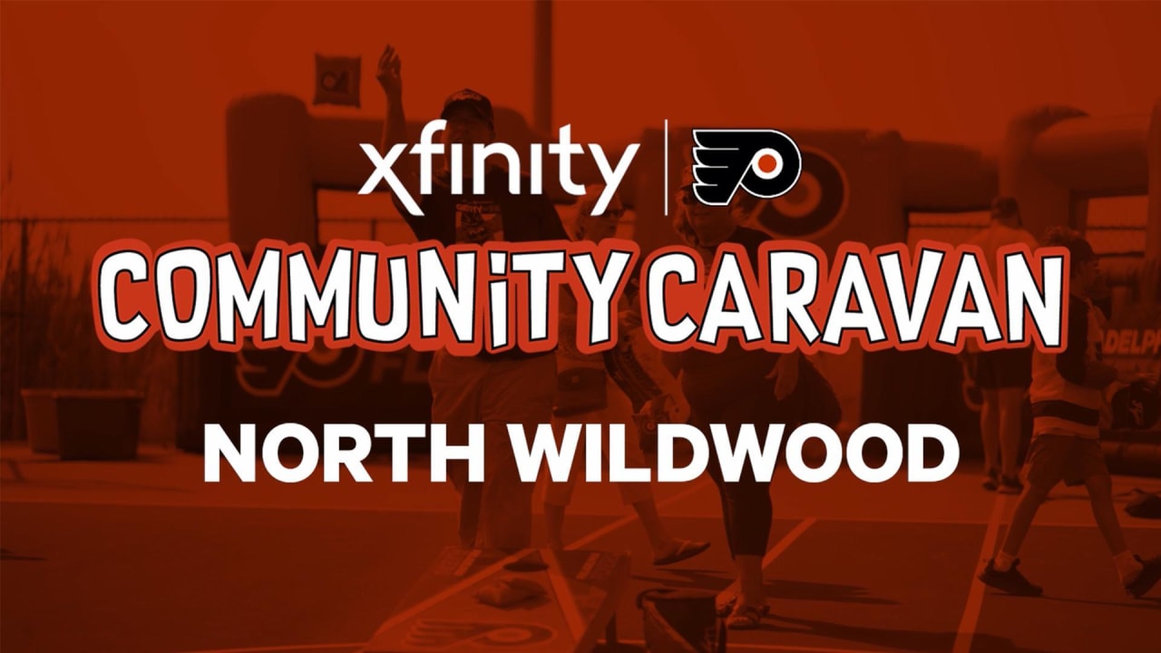 Community Caravan North Wildwood Philadelphia Flyers