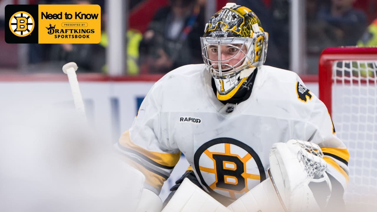 Need to Know: Bruins at Blue Jackets