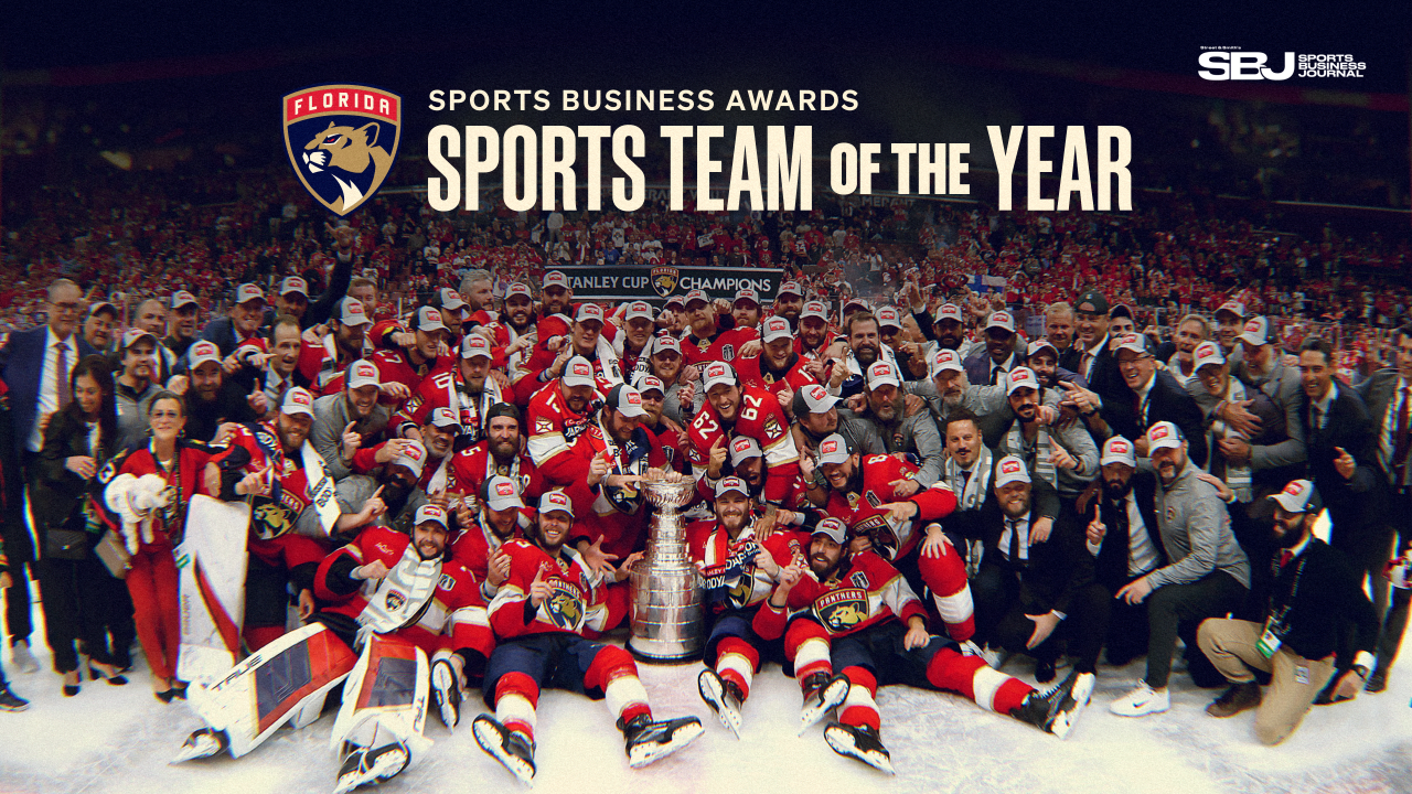 Florida Panthers Named ‘Sports Team of the Year’ at 18th Annual Sports Business Journal Sports Business Awards | Florida Panthers